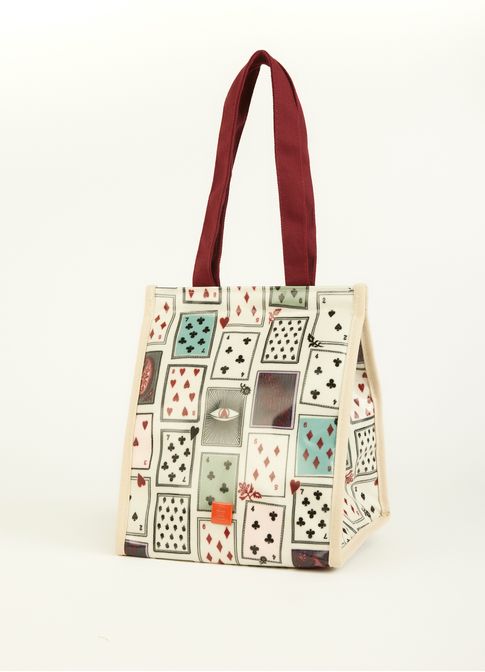 Cooler bag estampada carteado