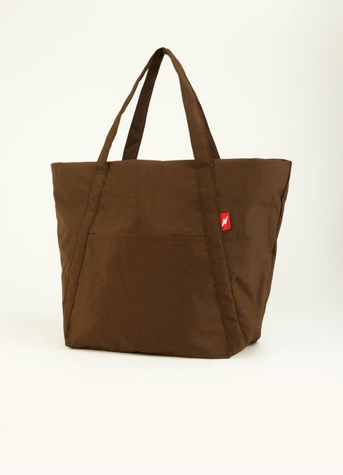 Super nylon bag marrom
