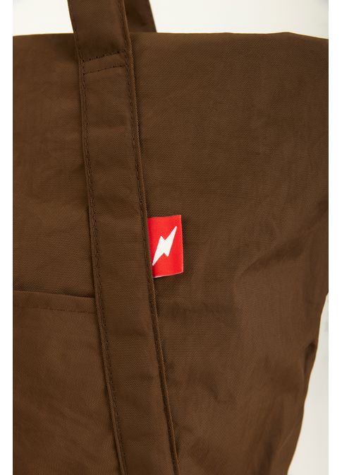 Super nylon bag marrom