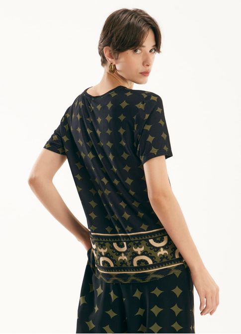 Blusa digital estampada catalina