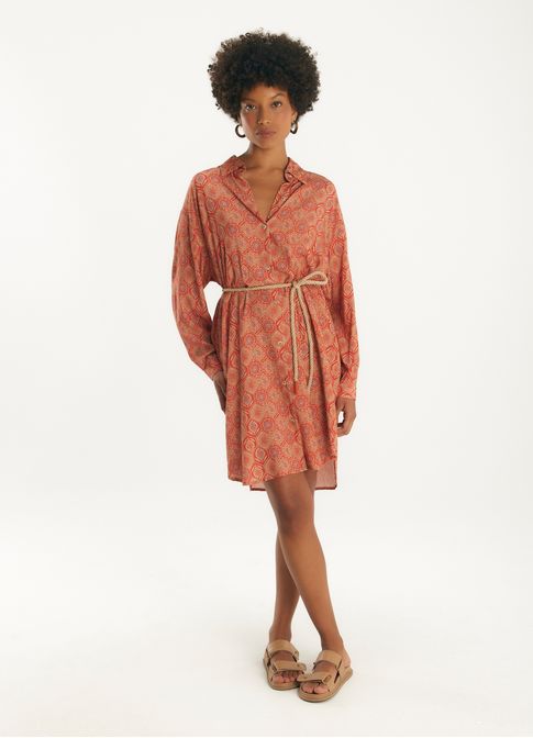 Vestido chemisier est andaluzia