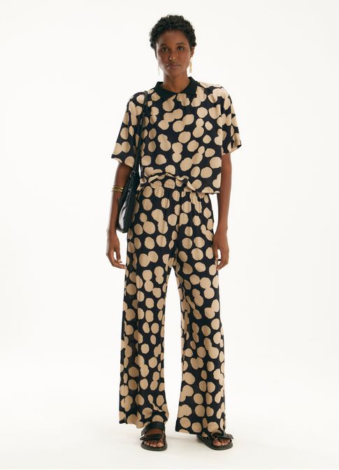 Blusa golinha est polka dots