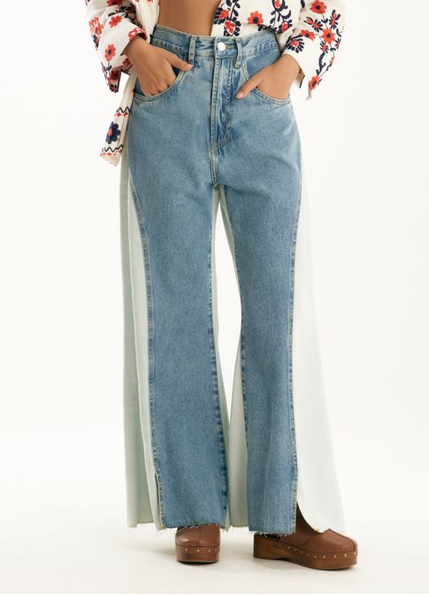 Calca jeans a pantalona premium jeans