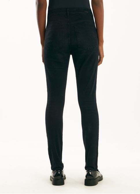 Calca sarja a skinny ultra comfort preto