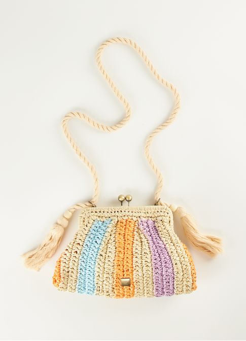 Bolsa tramas colorida mini