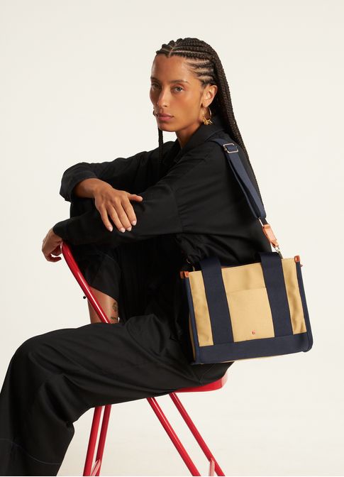 Bolsa cargo caqui