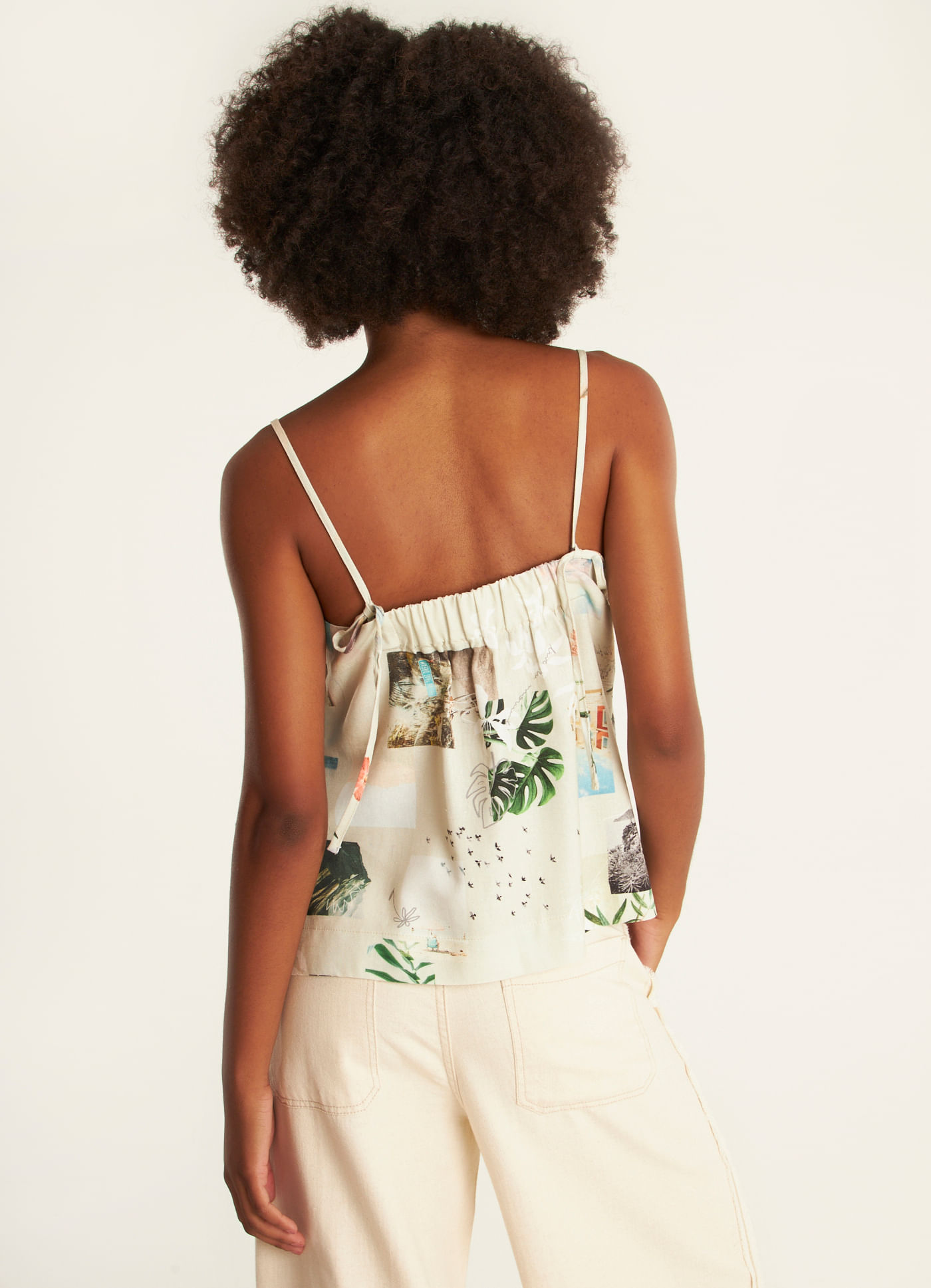 Blusa linho est album lab