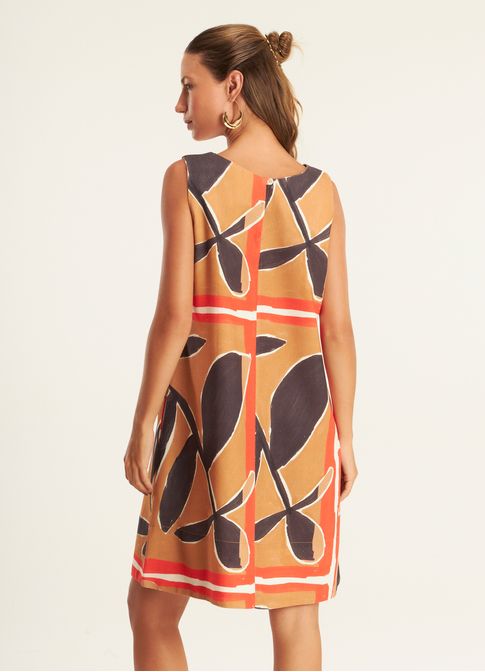 Vestido curto est efemera