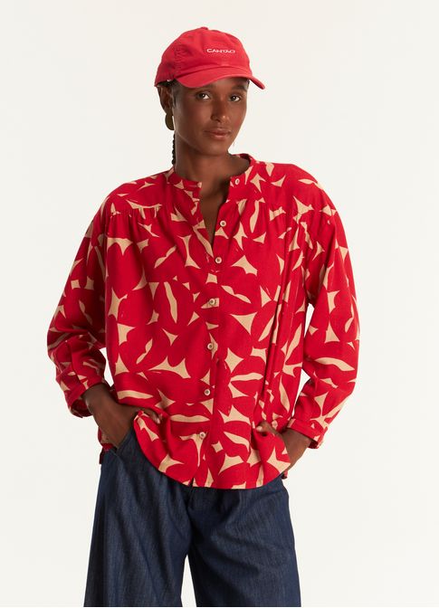 Camisa estampada bisous