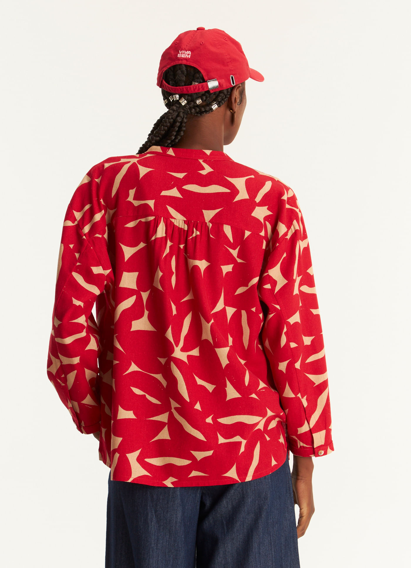 Camisa estampada bisous