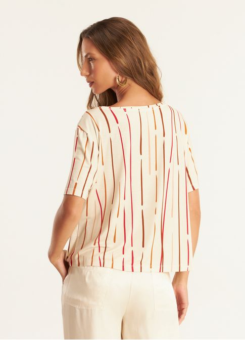 Blusa digital estampada garoa