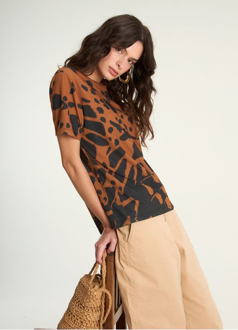 Blusa digital estampada panapanás