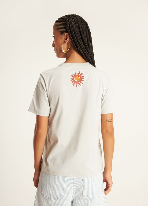 T-shirt classic intuição cinza