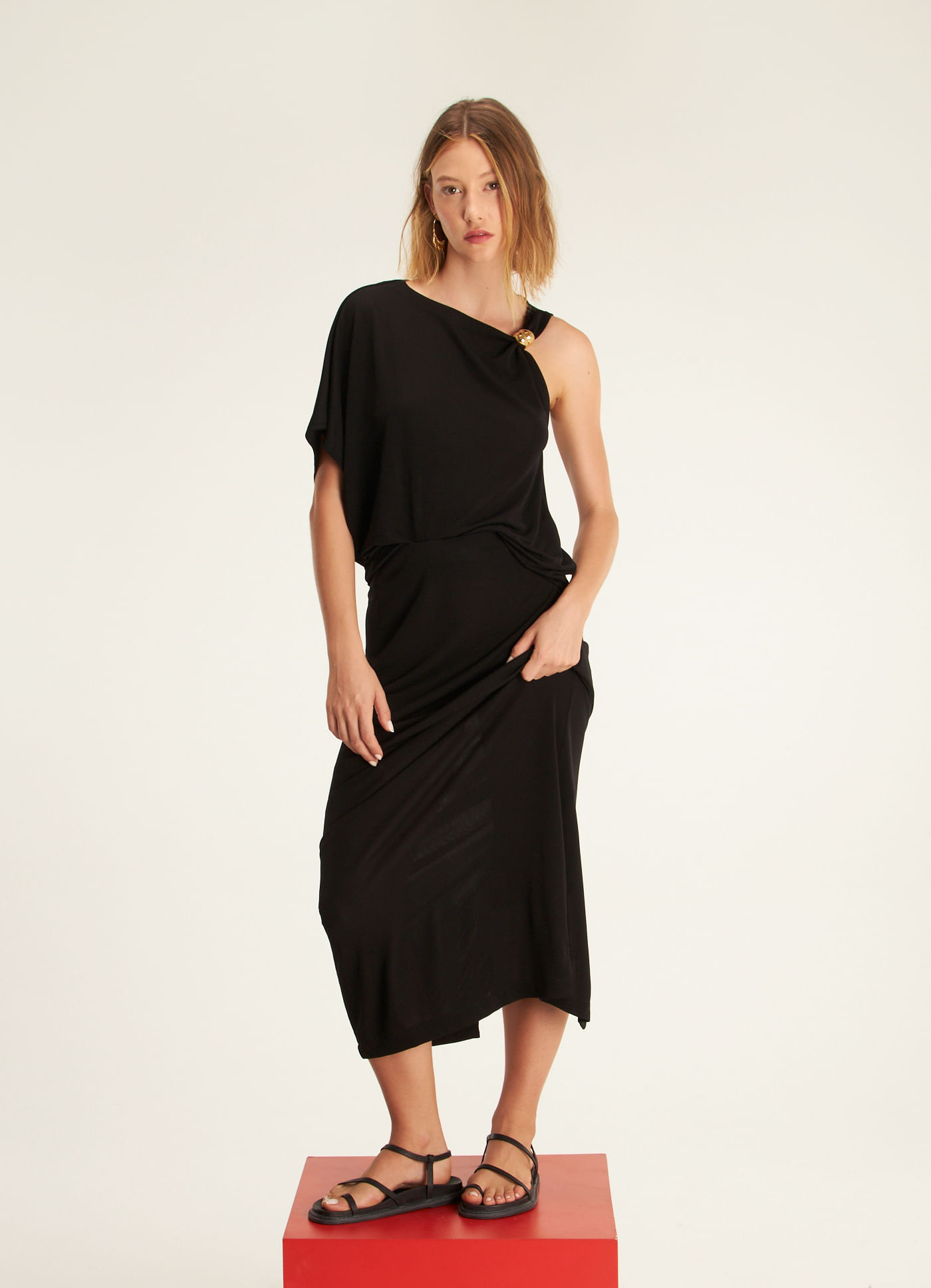 Saia tubo jersey lab preto