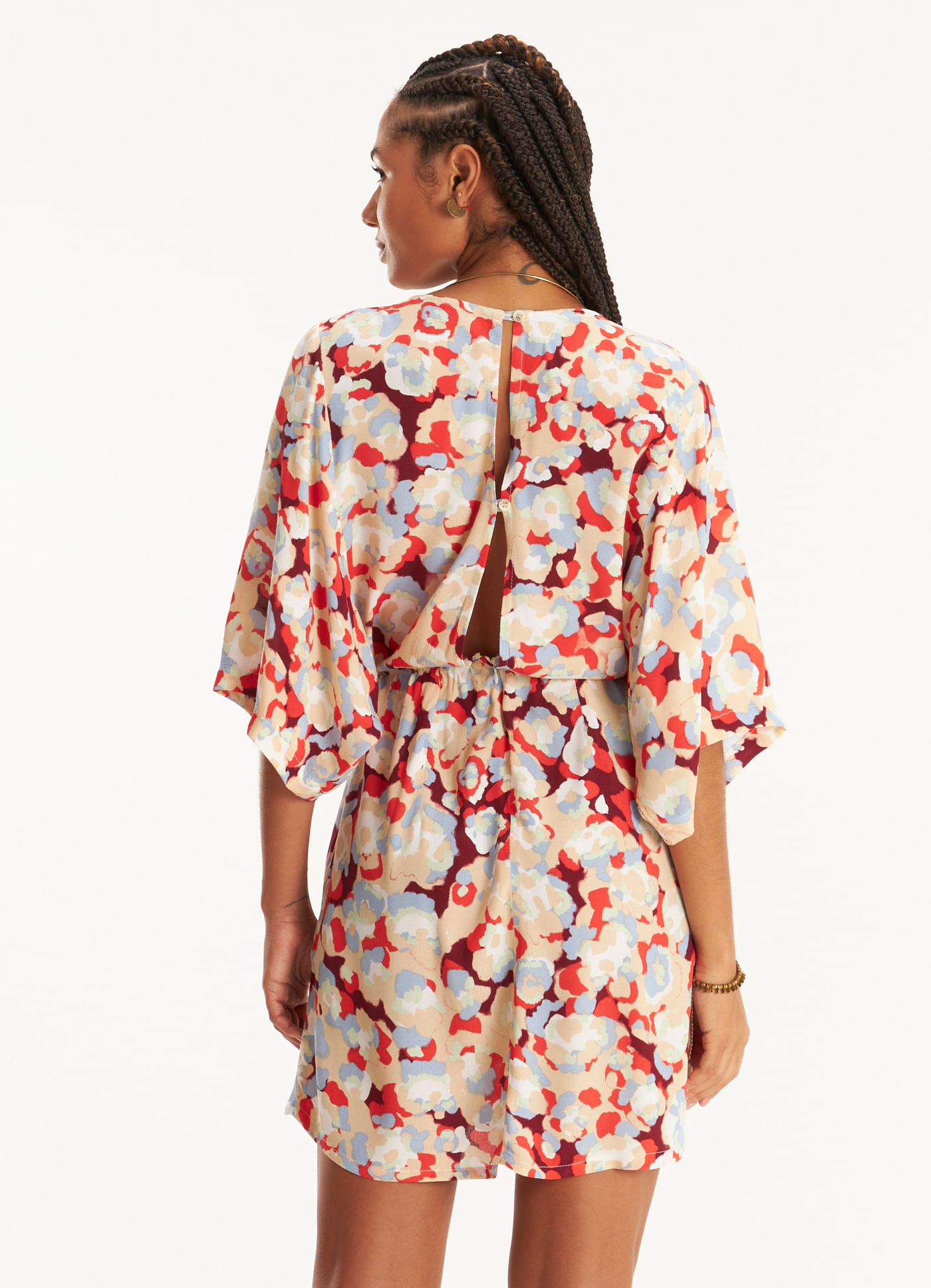 Vestido decote v est osiris