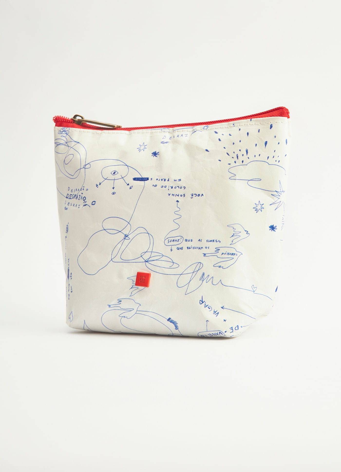 Necessaire estampada desrazão