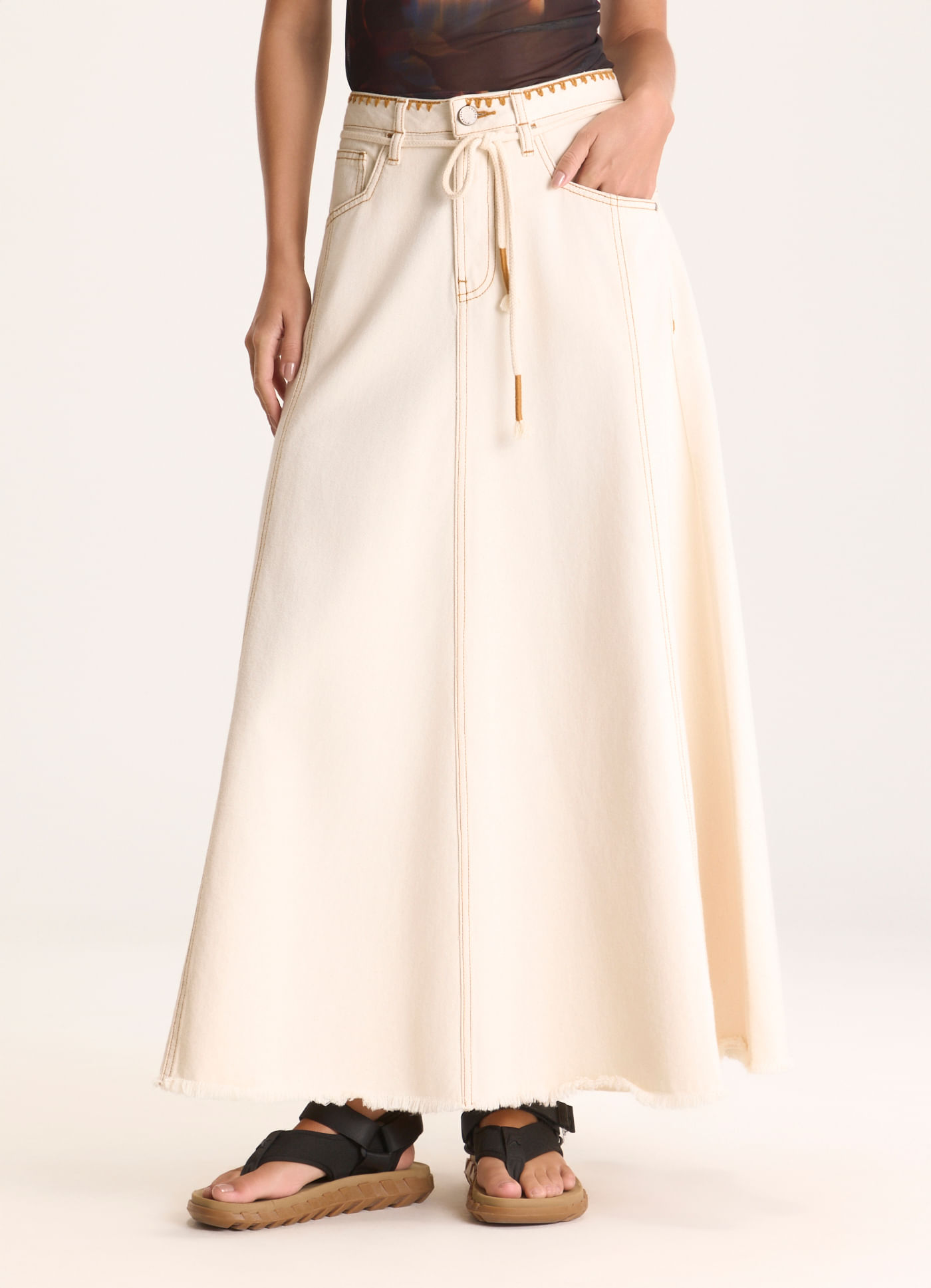 Saia sarja artesania off white