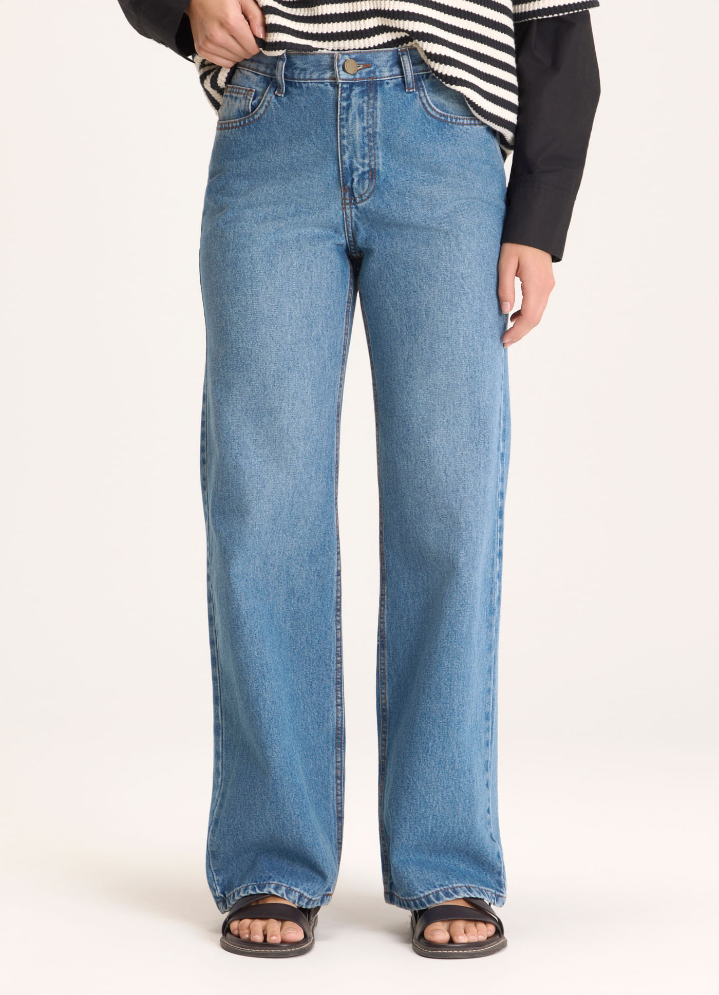 Calça reta epifania jeans