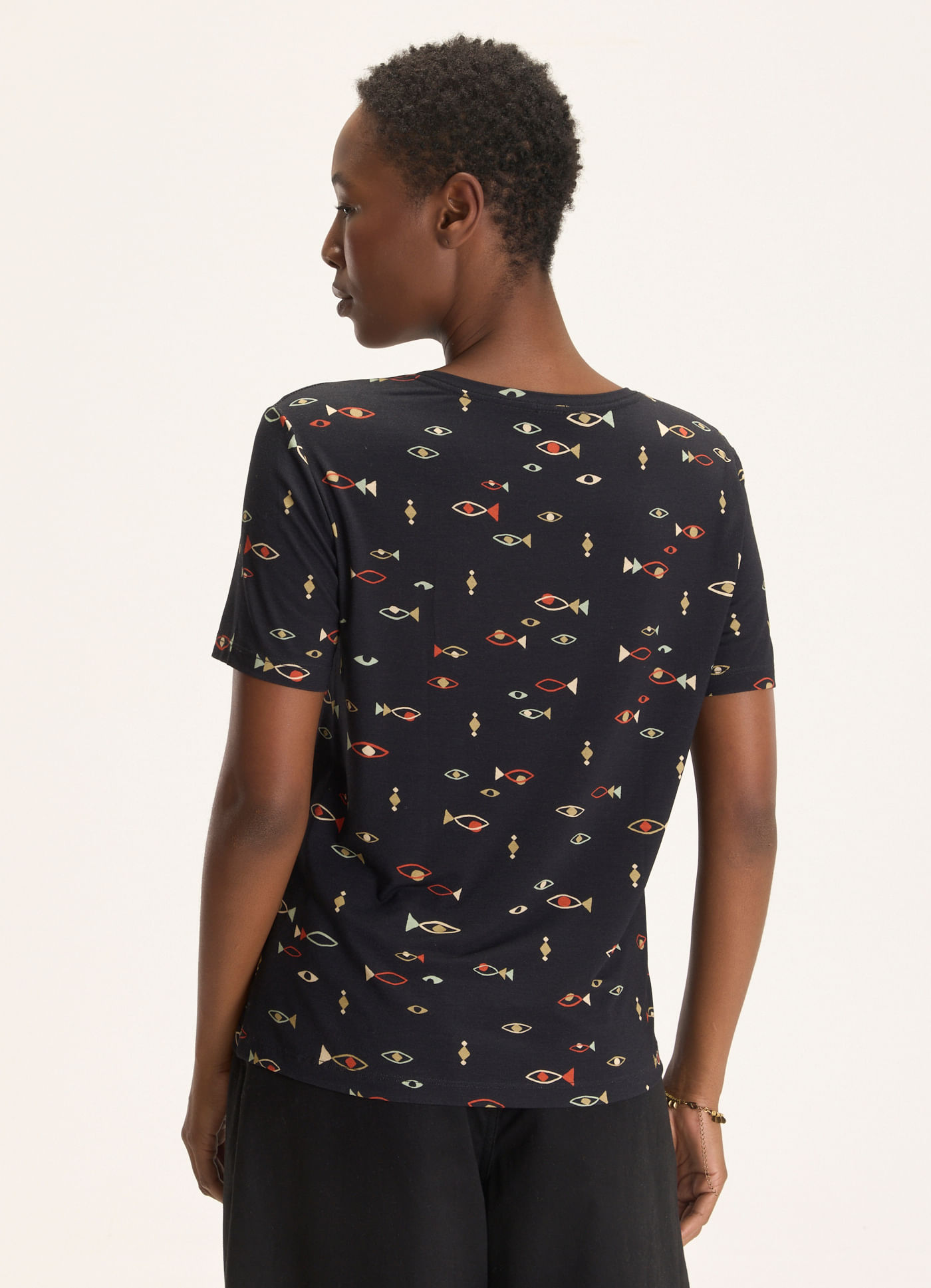 Blusa digital estampada betta