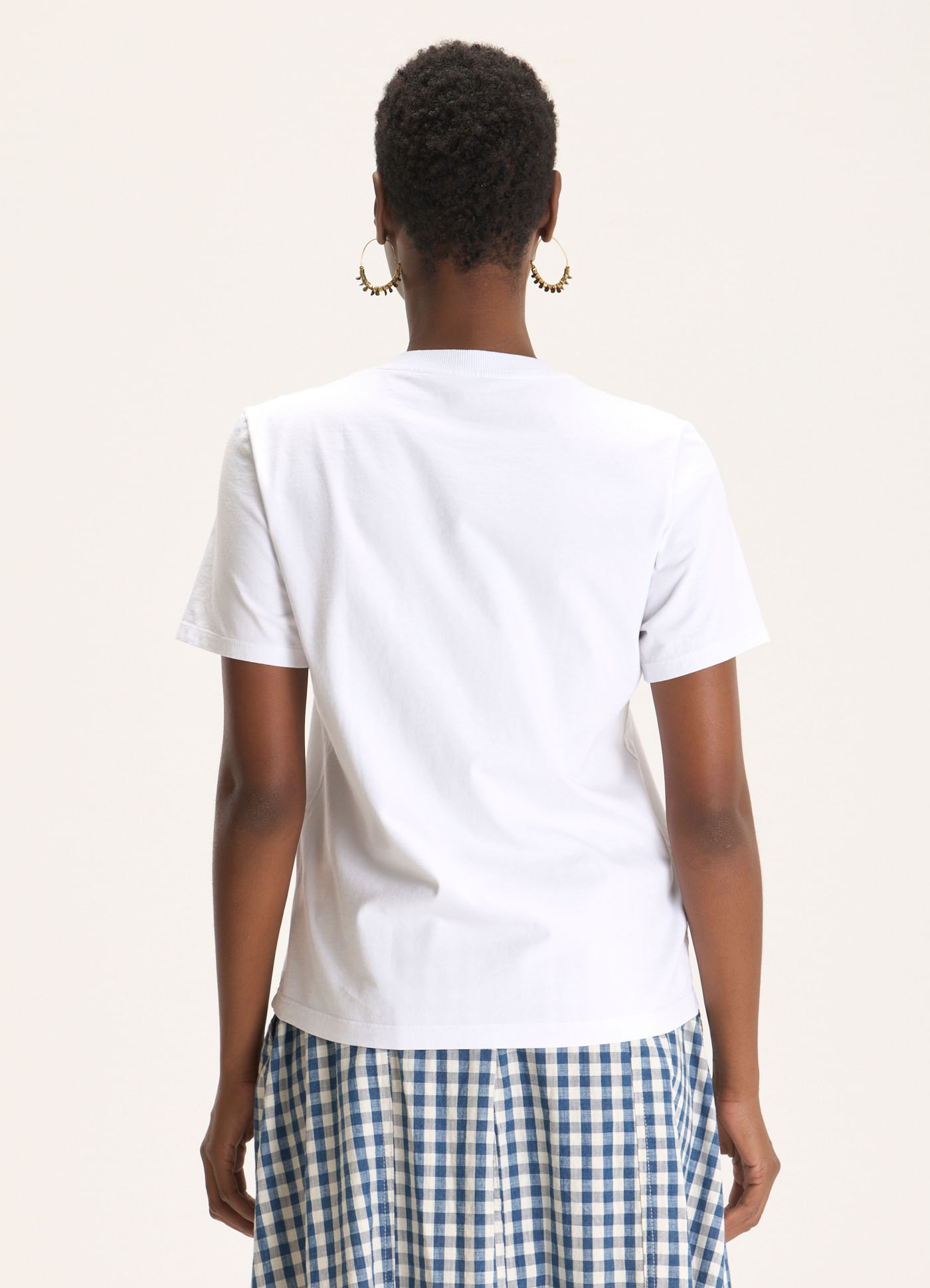 T-shirt classic devagar branco
