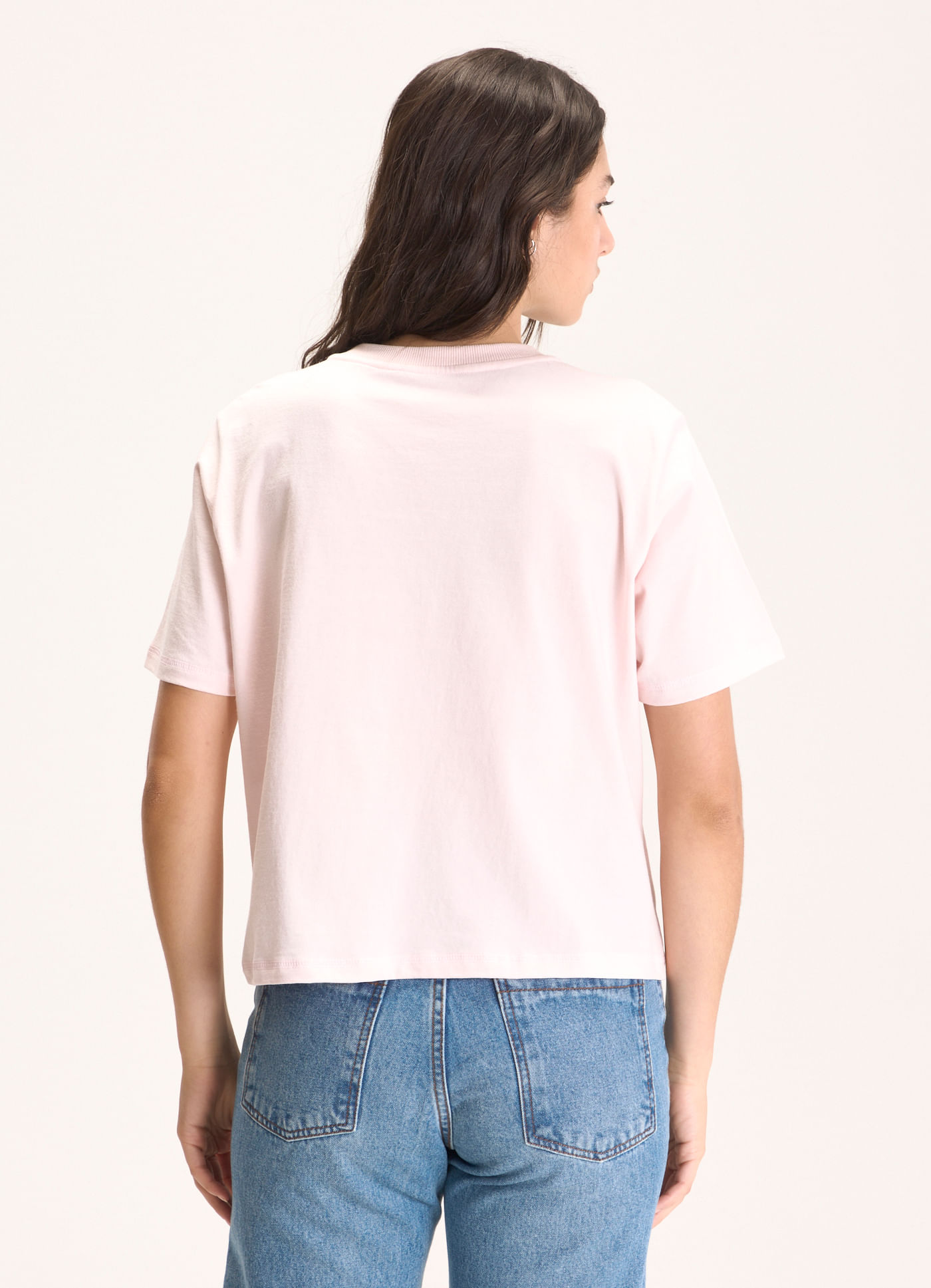 T-shirt box absurdo rosa