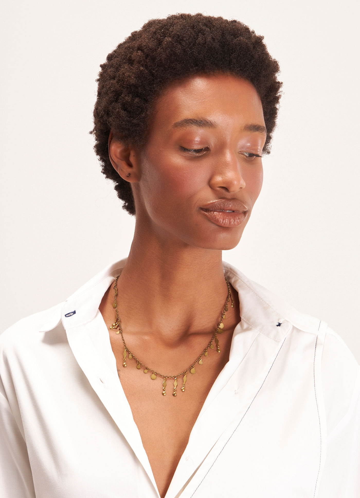 Colar metal medalhas