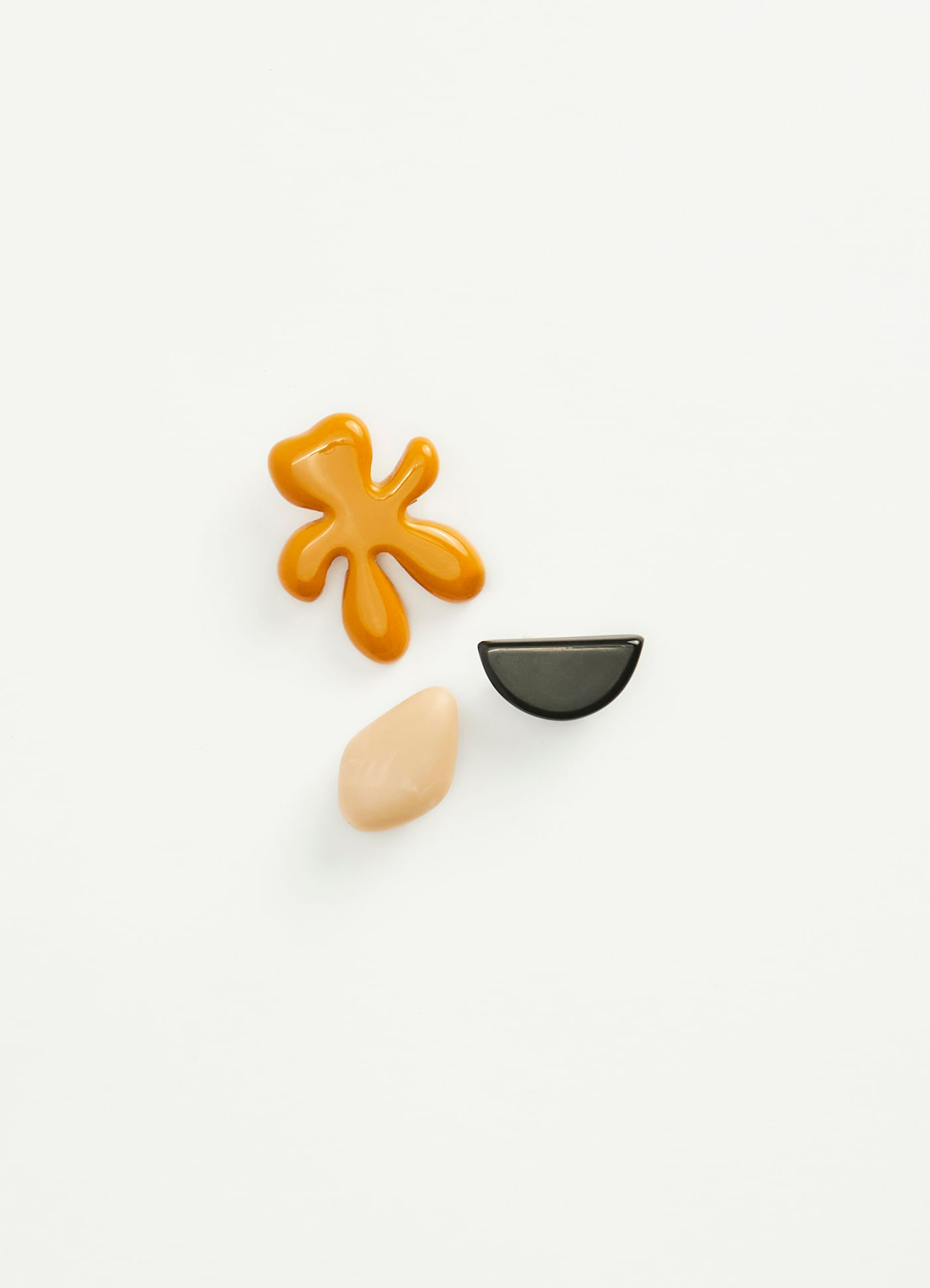 Kit broches resina surreal