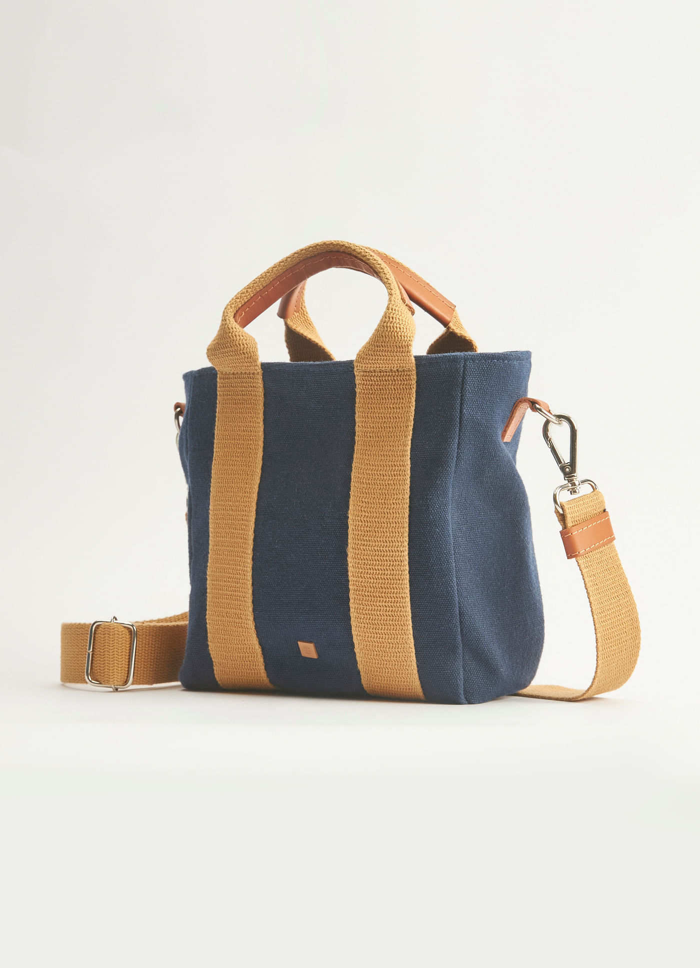 Bolsa mini cargo azul marinho