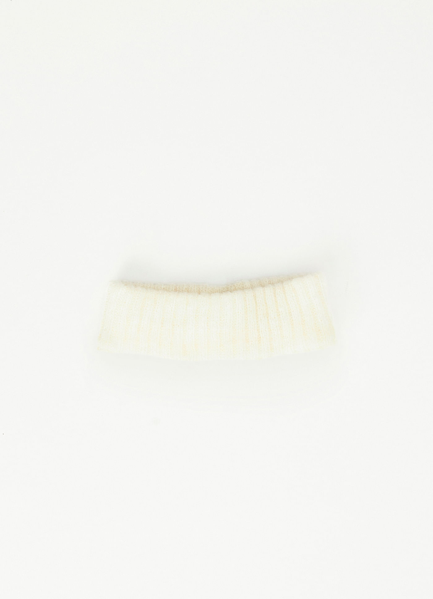 Gola tricô off white