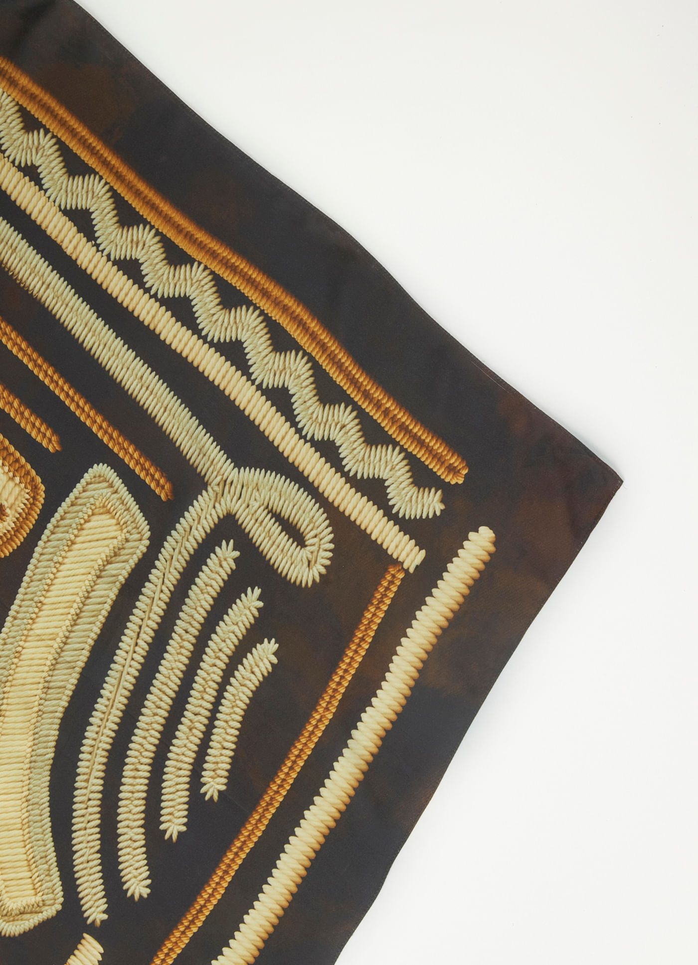 Maxi lenço estampado ancestral