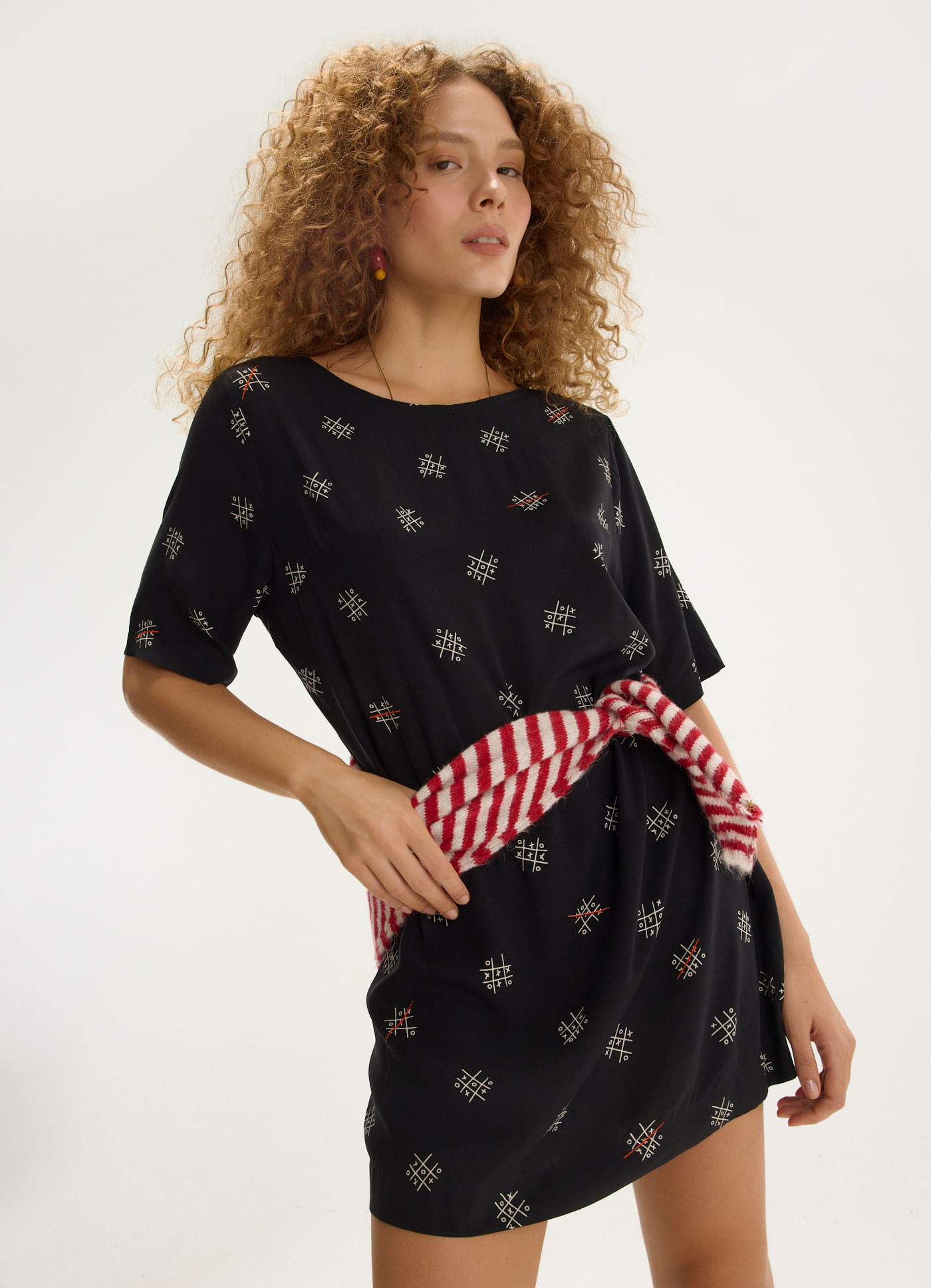 Tshirt dress est jogo da velha