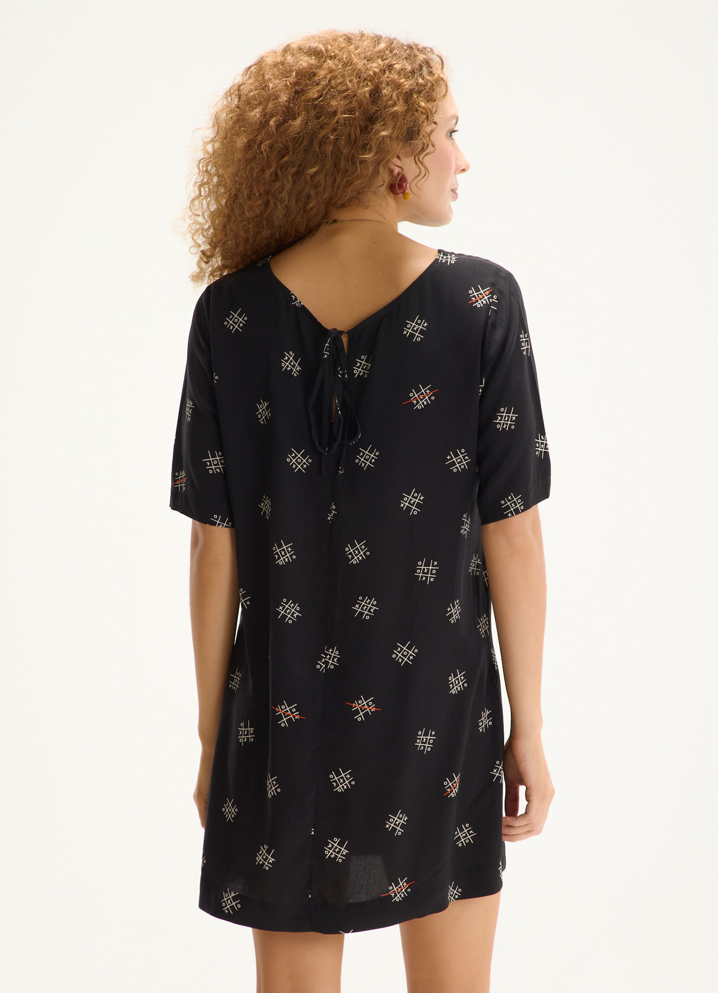 Tshirt dress est jogo da velha
