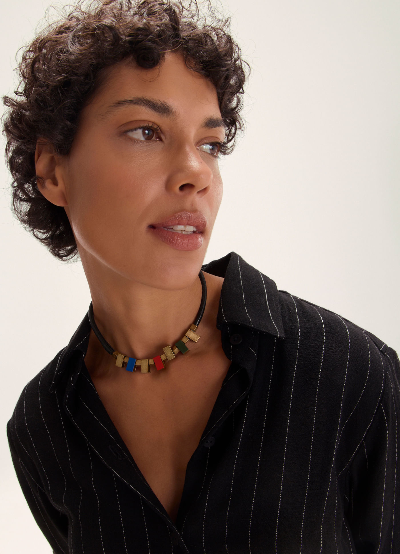 Colar corda tabuleiro