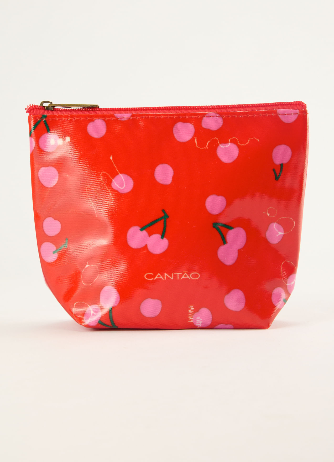 Necessaire vinil est cerejas