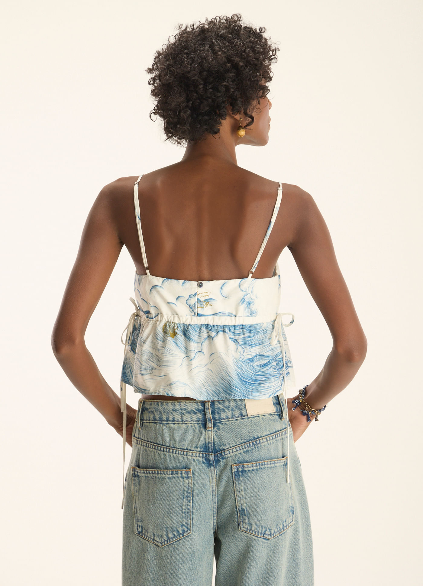 Blusa alcinha est mare alta