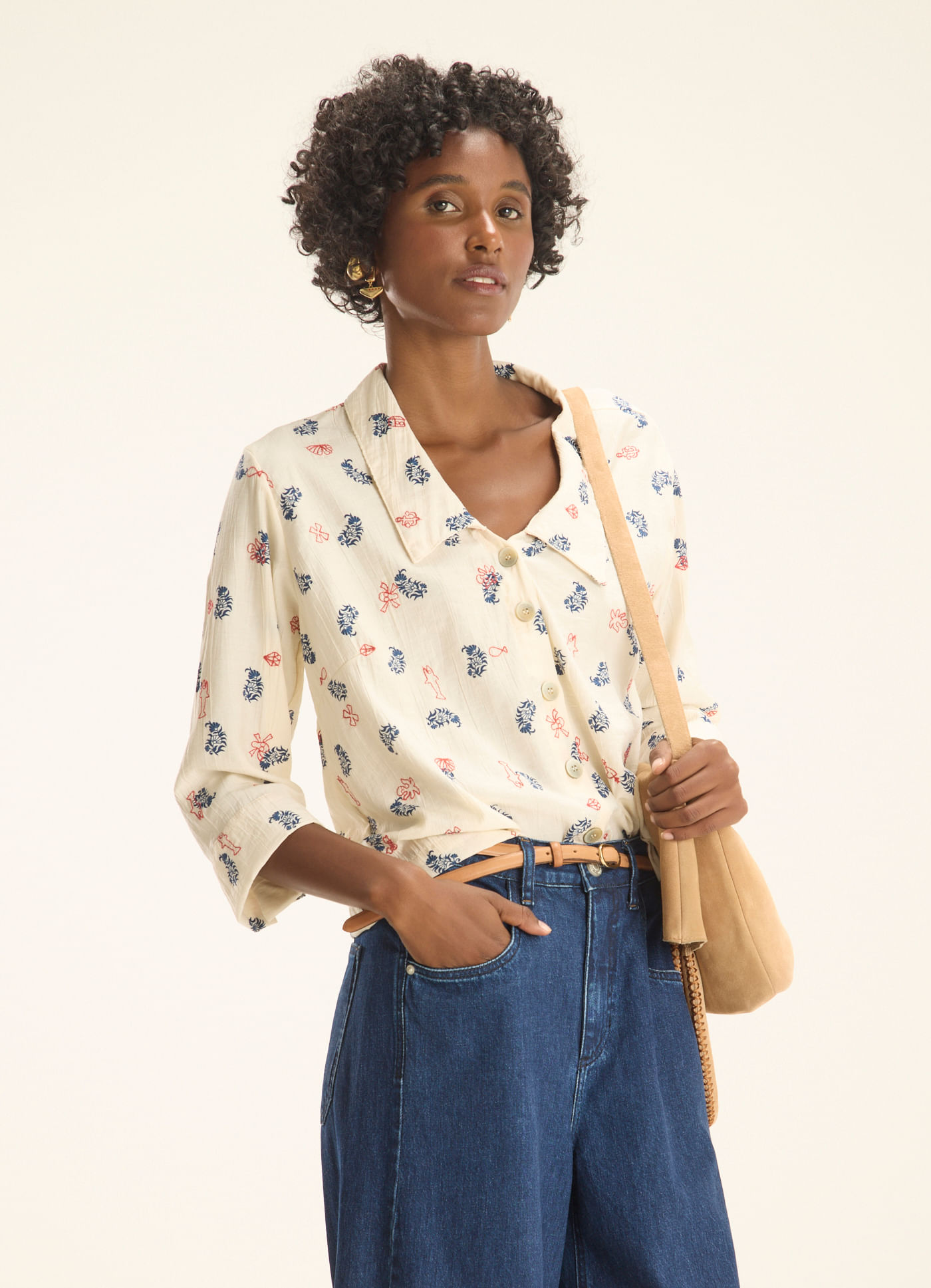 Camisa estampada sailor