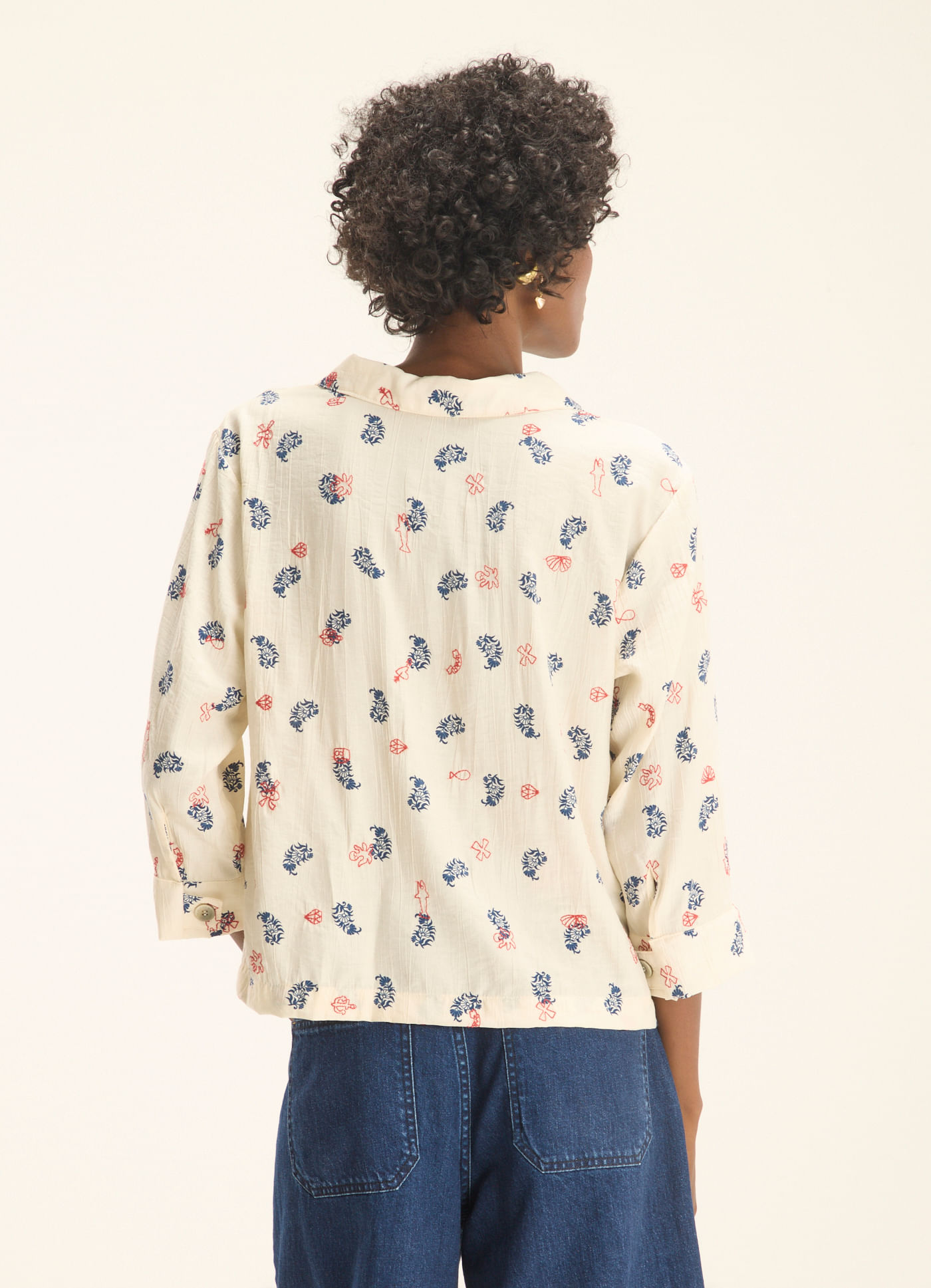 Camisa estampada sailor