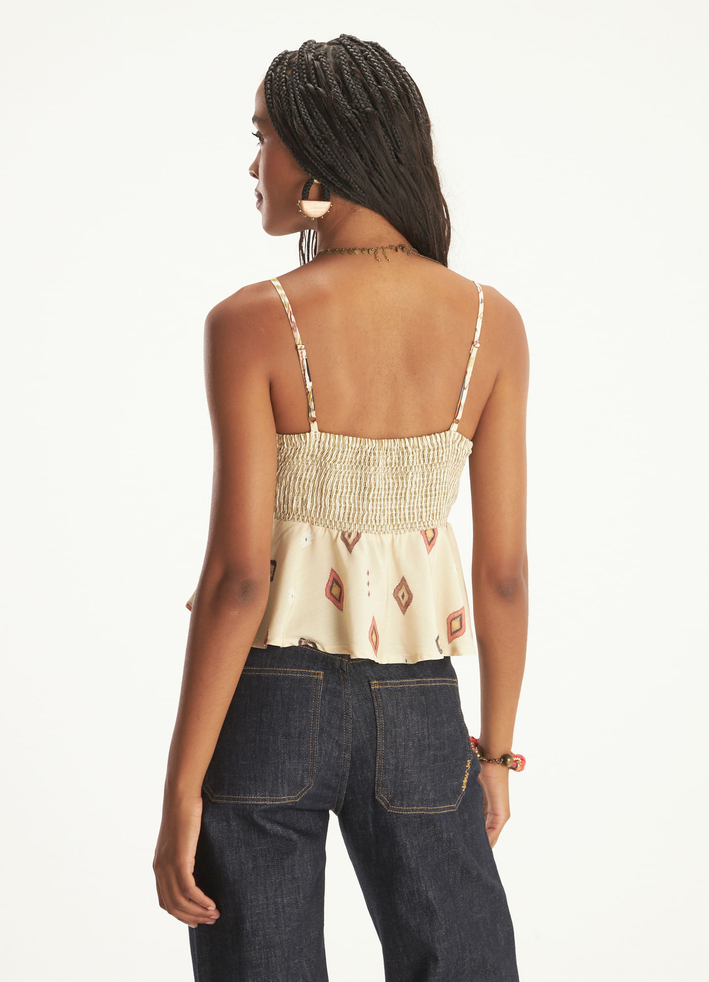 Blusa alcinha est marina