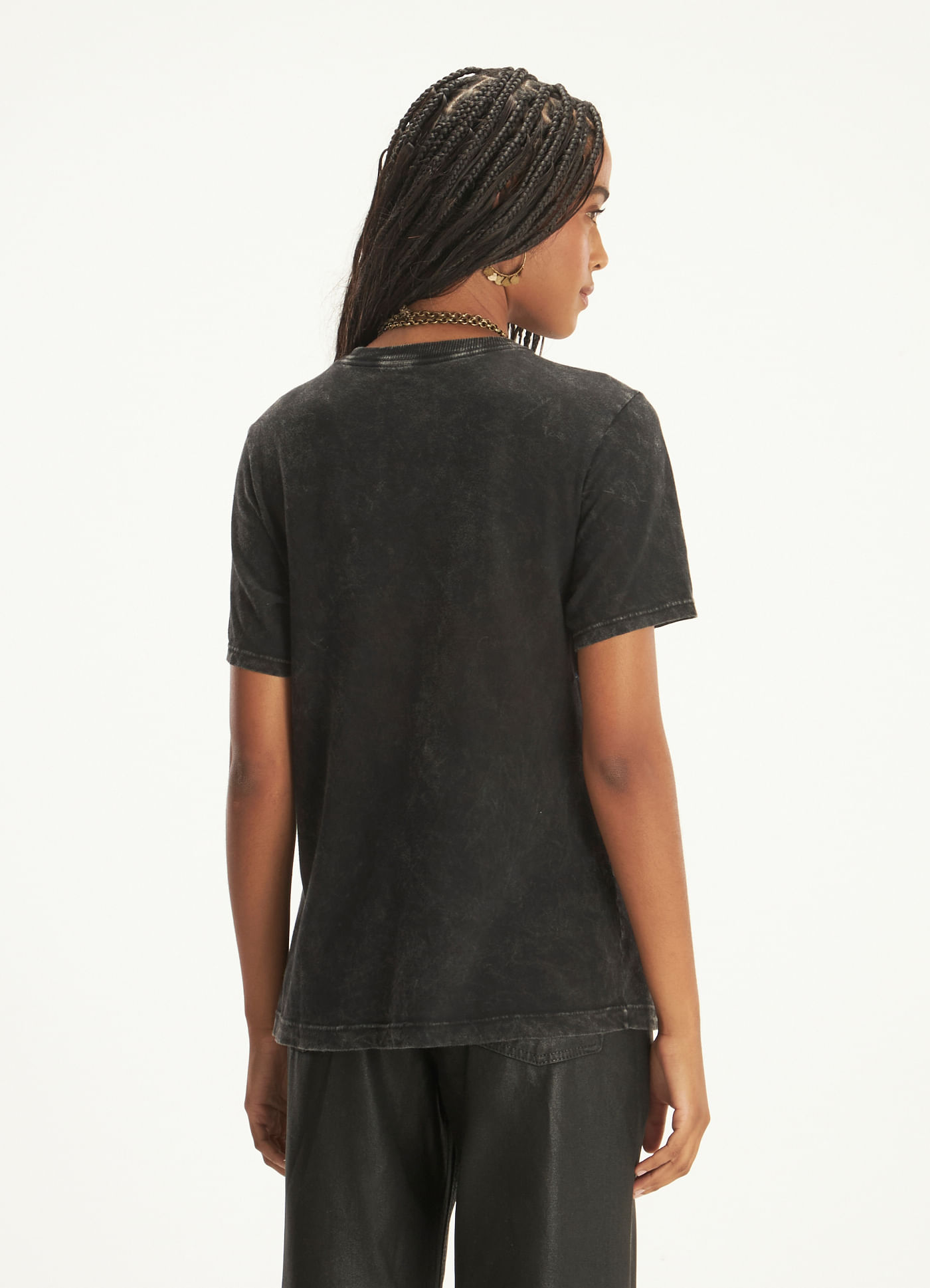 T-shirt classic papagaio preto