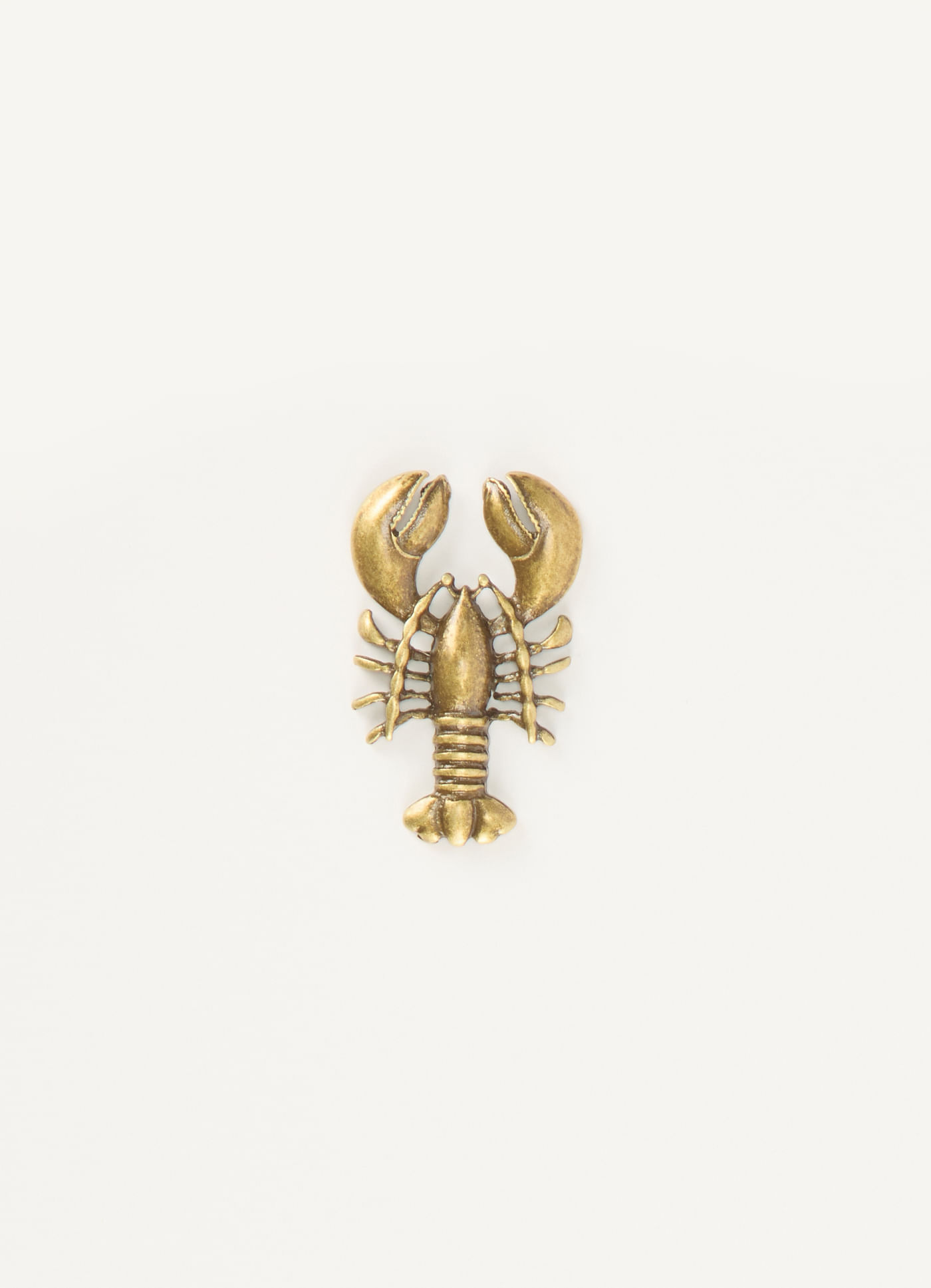 Broche metal lagosta