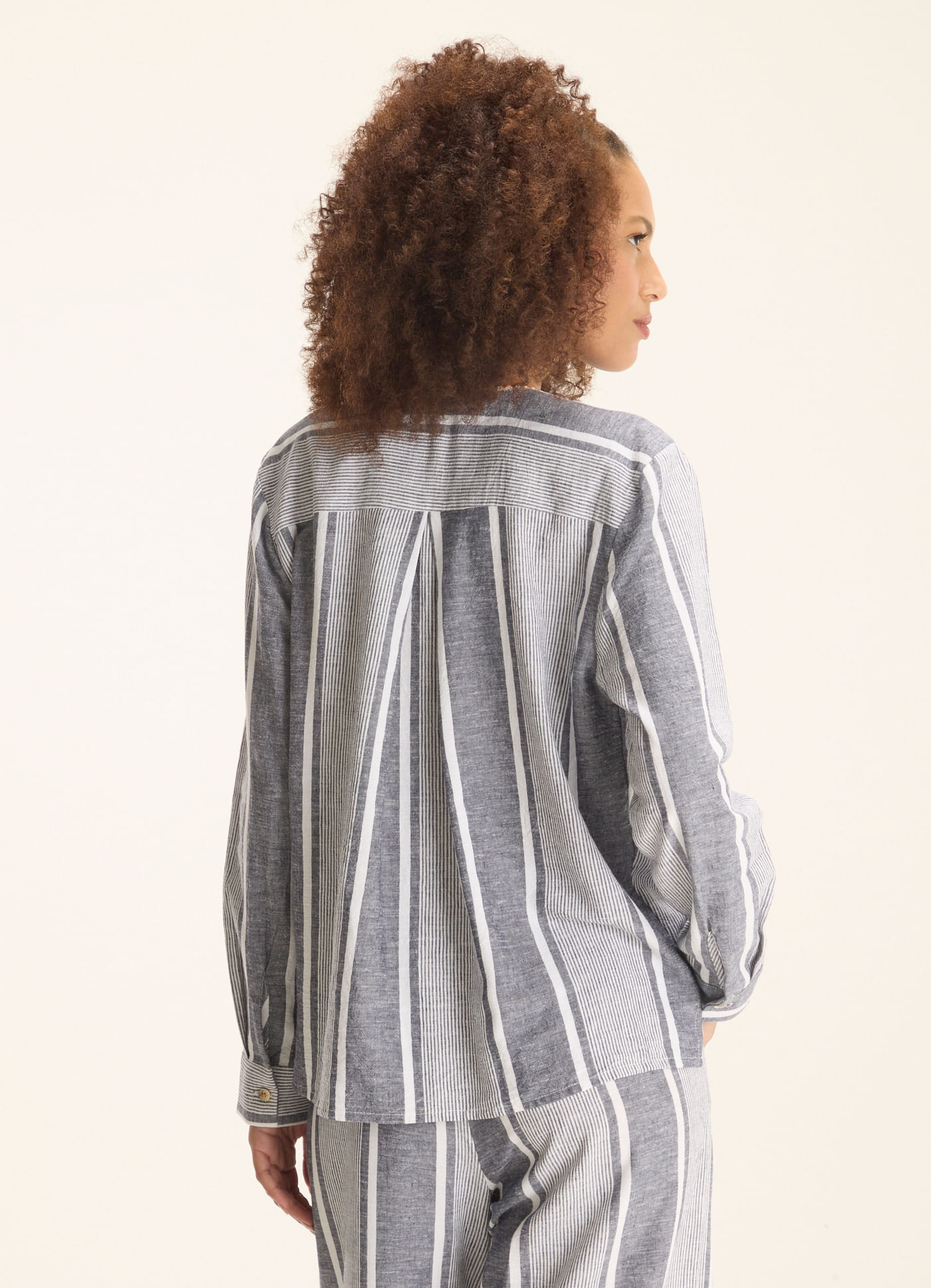 Camisa listra delave