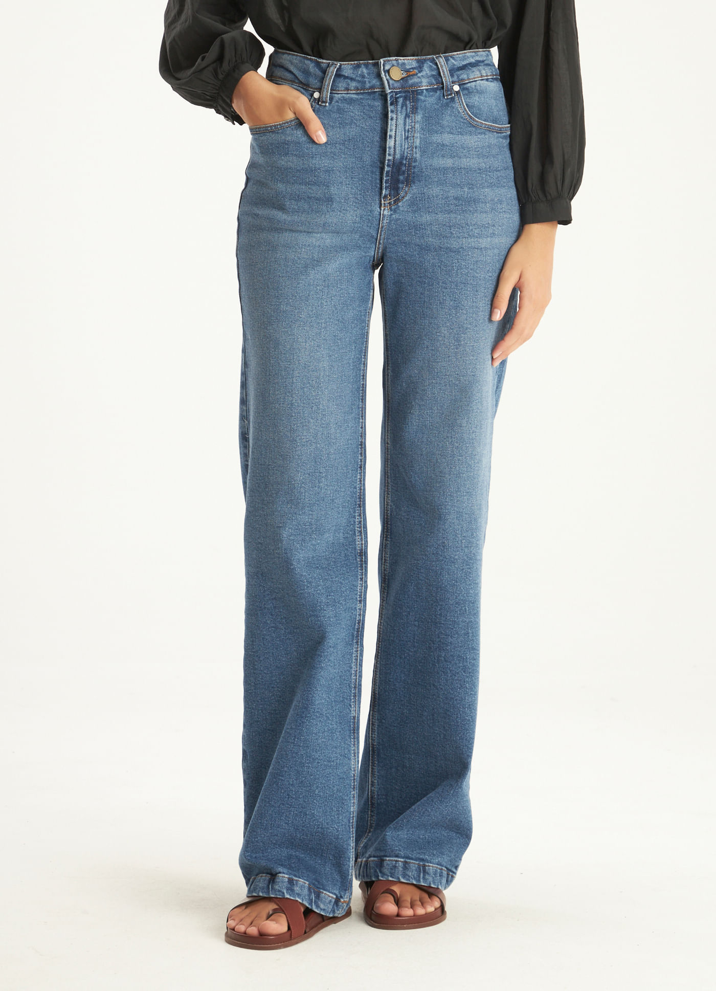 Calça super reta cantão 1967 jeans