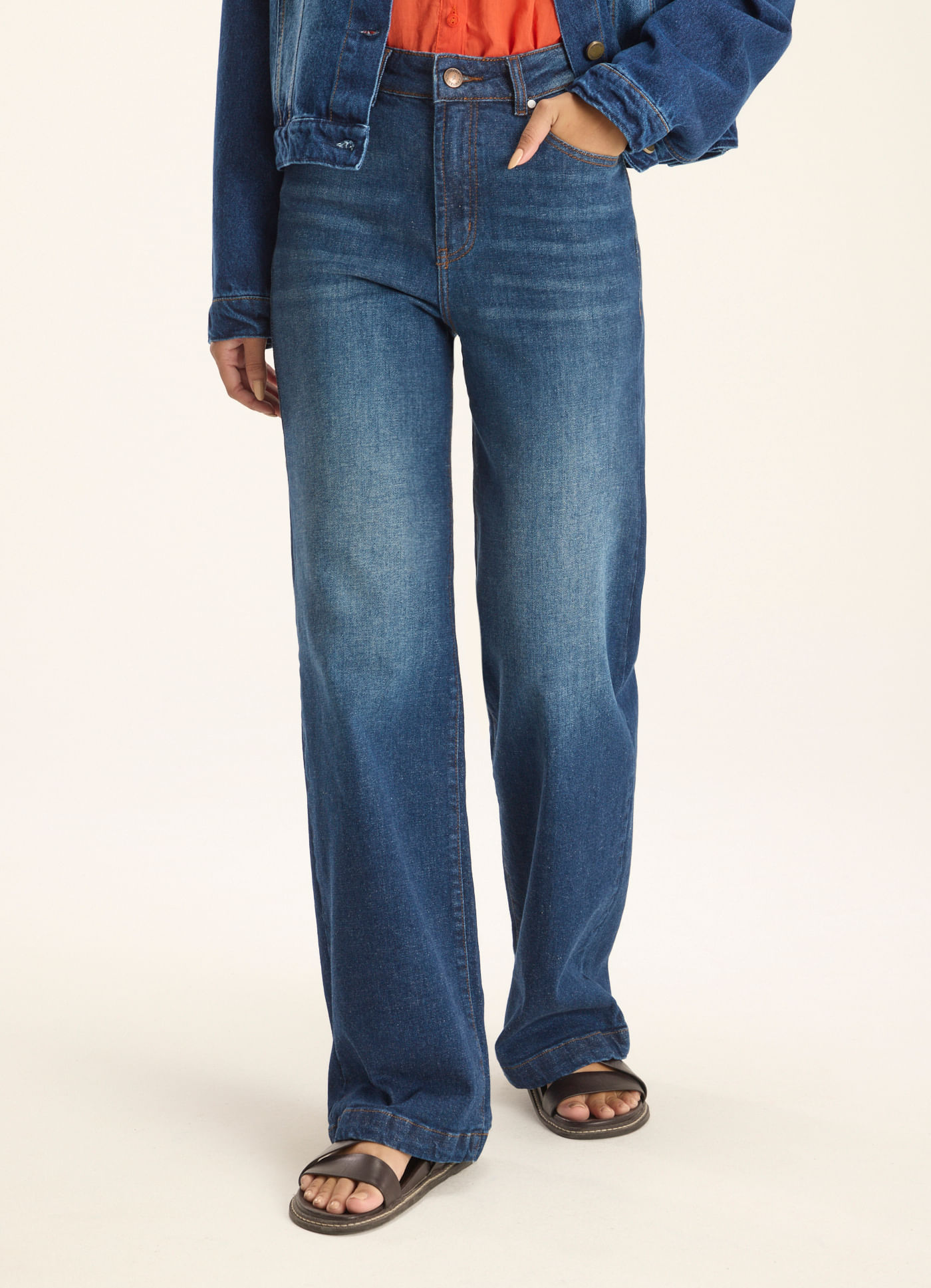 Calça super reta cantão 1967 jeans