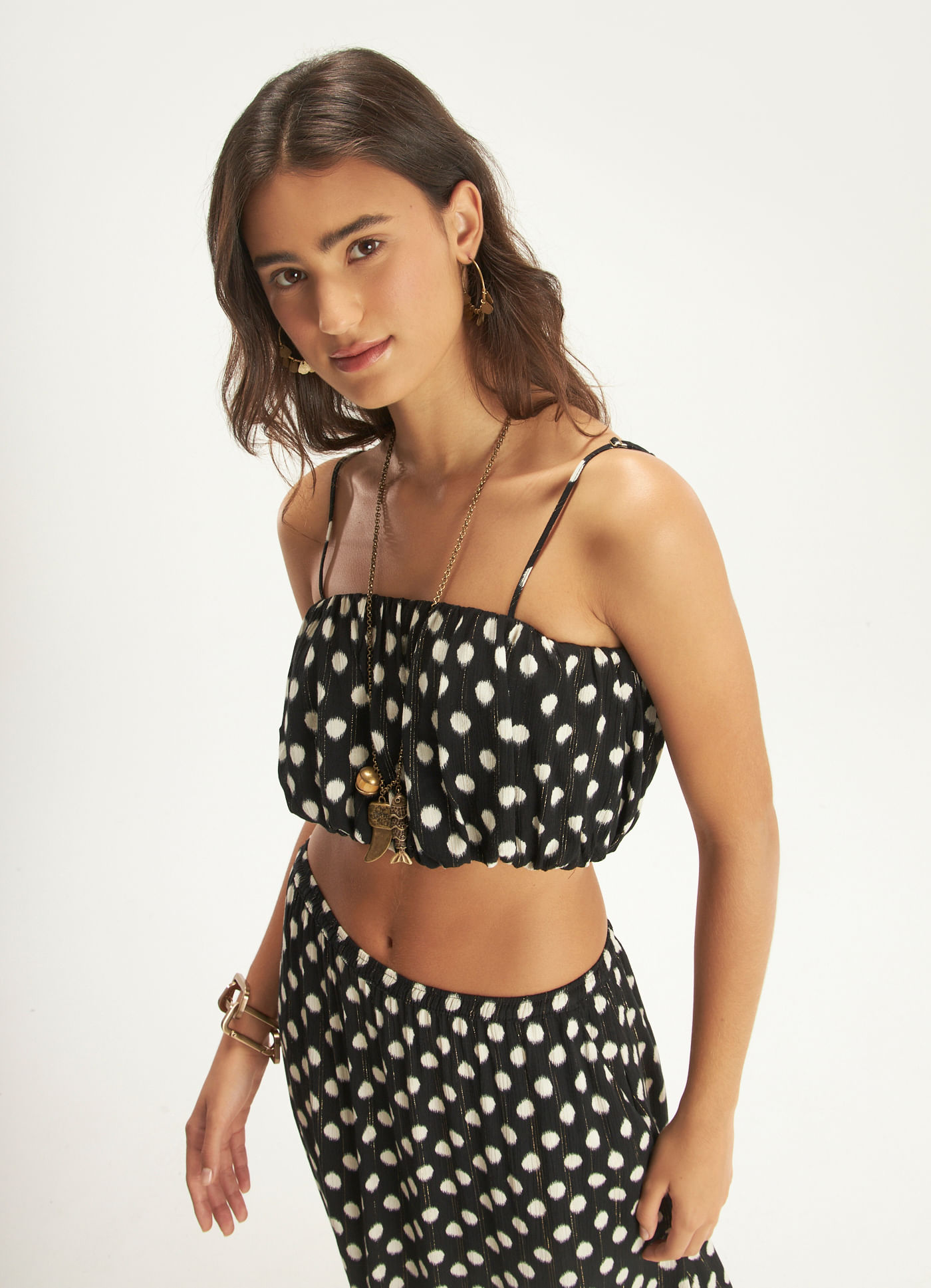 Top estampado mandin