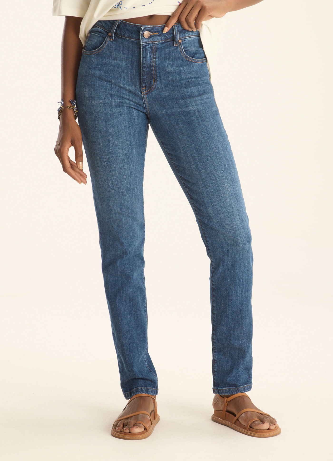 Calça skinny comfort cantão 1967 jeans