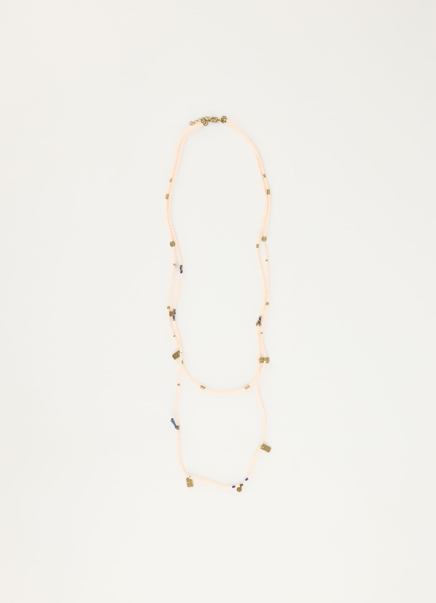 Colar miçanga maré alta off white