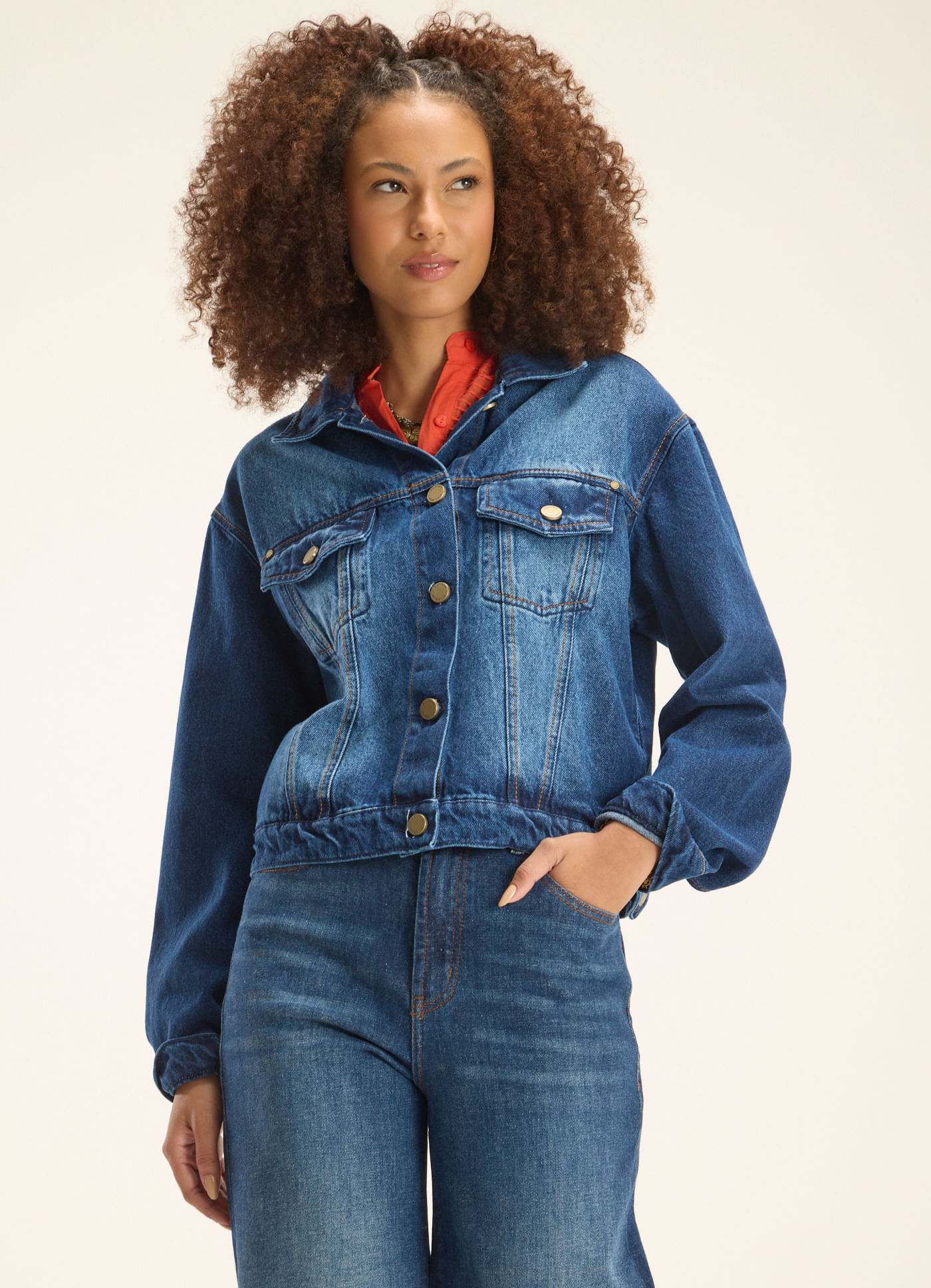 Jaqueta classic jeans