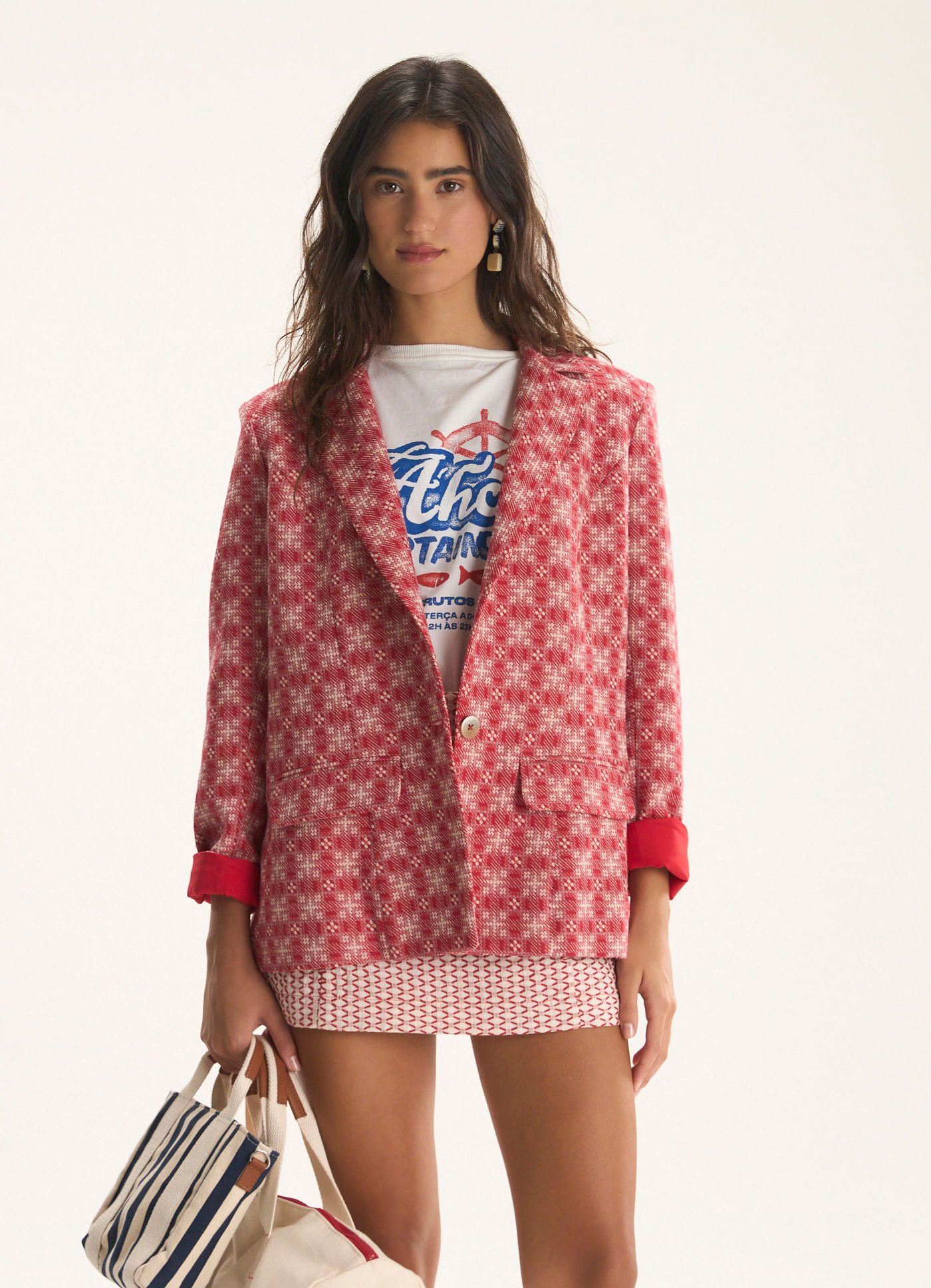 Blazer jacquard solar