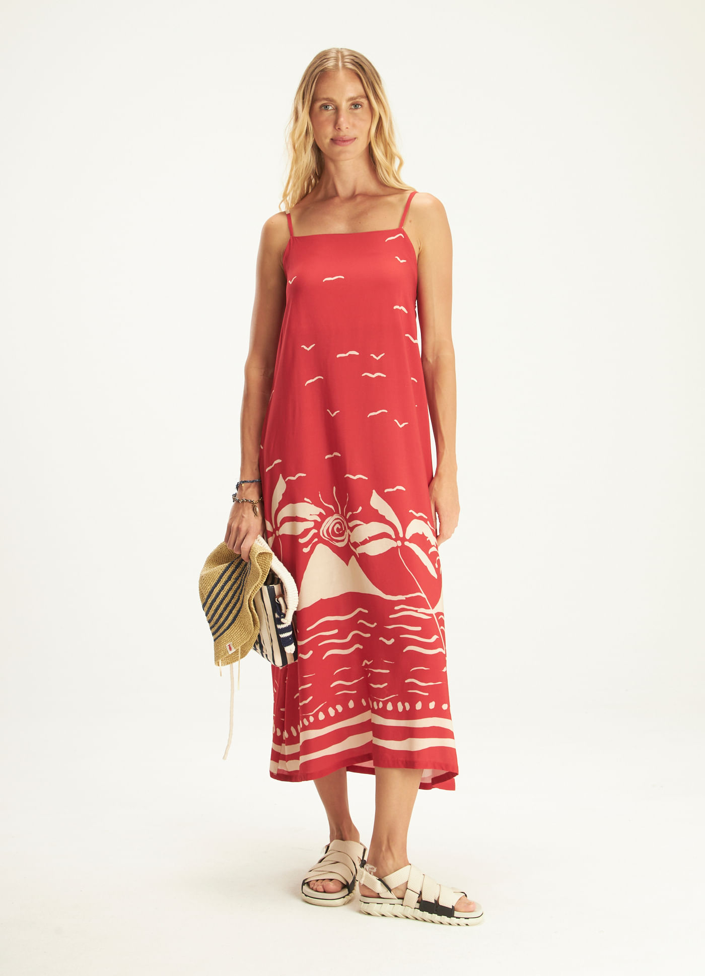 Vestido alça est terravista