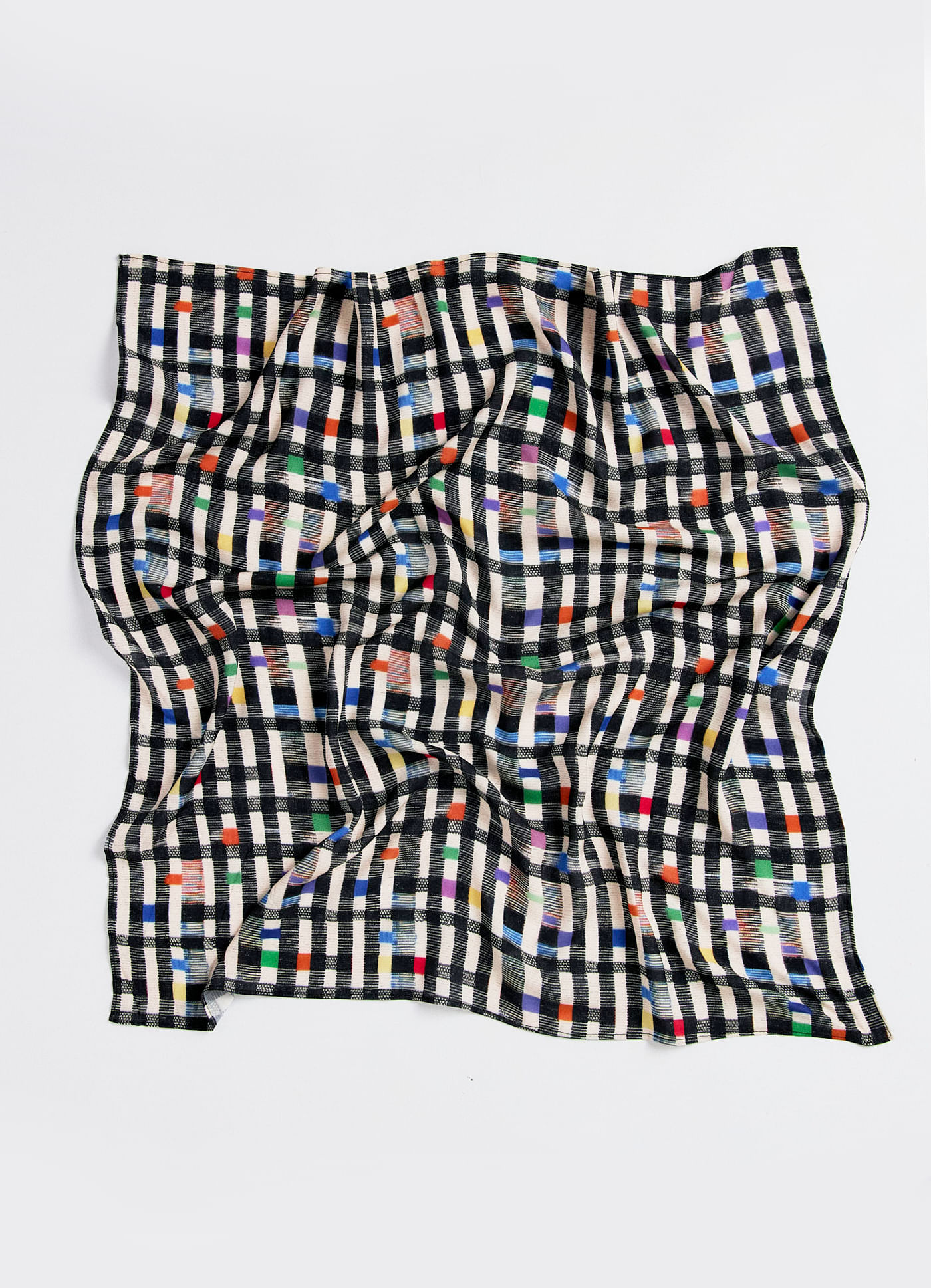 Lenço estampado abrazo